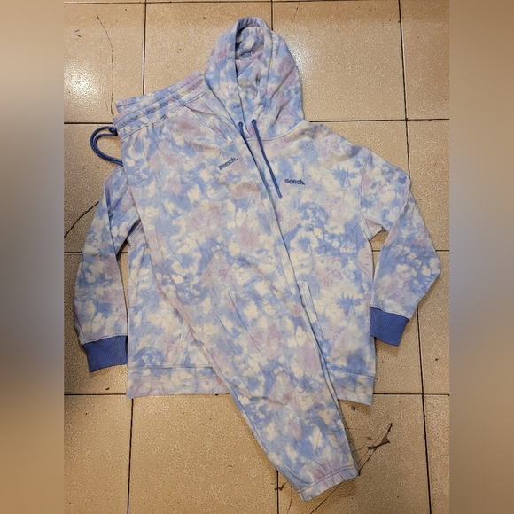 Bench Blue and Purple Tie-Dye Joggers Size XXL - Picture 8 of 8